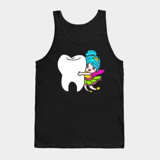 Mardi Gras Tooth Fairy Costume Original Gift Tank Top